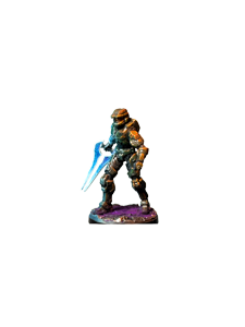John 117, The Master Chief, avec une épée