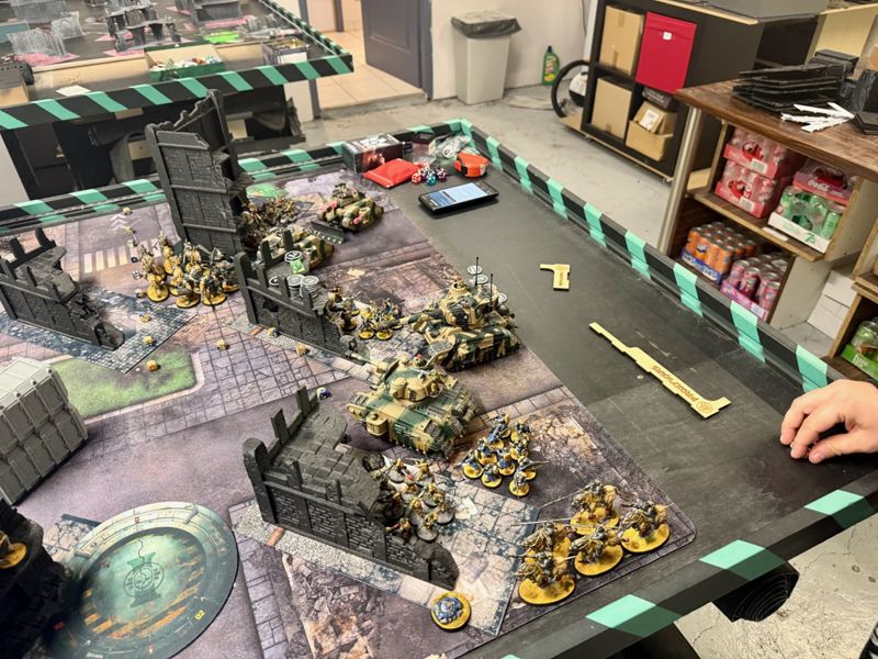 Déploiement de l'Astra Militarum