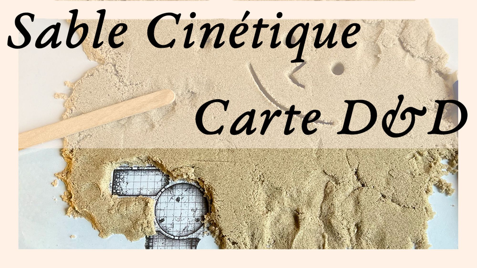 Sable cinétique comme "brouillard de guerre"